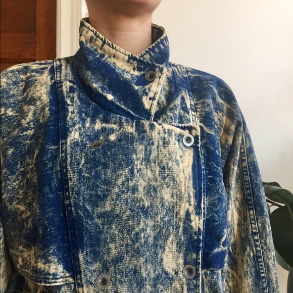 Vintage Acid wash Bebe jacket - Picture 3 of 8